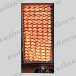 infrared burning ceramic plaque for gas heater
